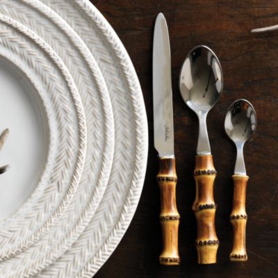 Juliska Natural Bamboo 5-Piece Place Setting