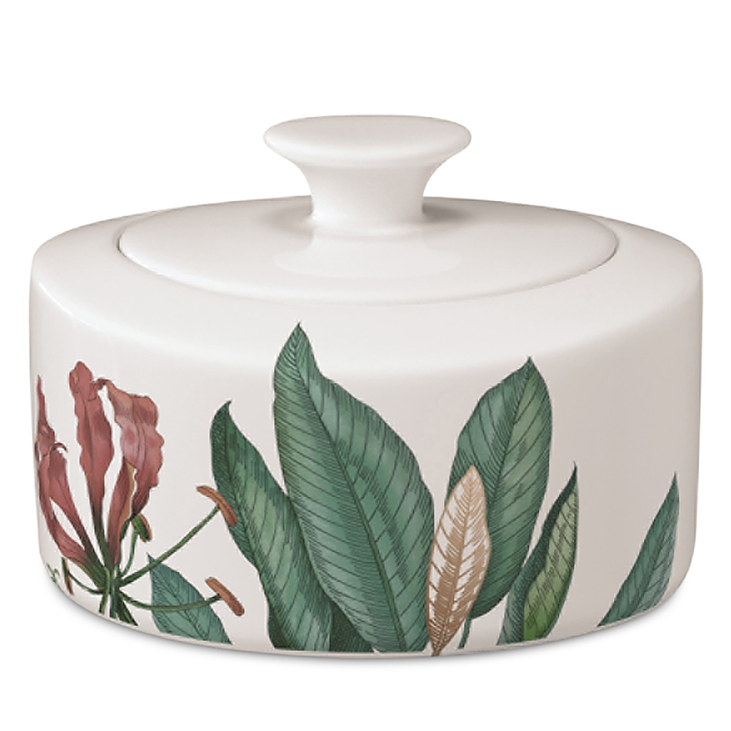 Villeroy & Boch Avarua Covered Sugar Dish In Multi