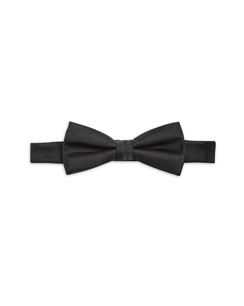 The Men's Store At Bloomingdale's Solid Silk Pre Tied Bow Tie - Exclusive In Black