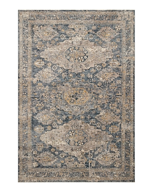 Loloi Gaia Gaa-02 Area Rug, 7'10 X 10'2 In Denim/ Taupe