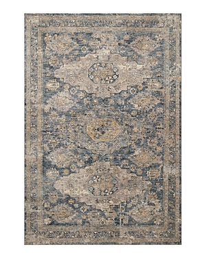 Loloi Gaia Gaa-02 Area Rug, 5' X 7'8 In Denim/ Taupe