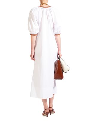 chinese dress ladies STAUD Womens Faux Leather Fit & Flare Midi Dress Purple 0 : Amazon.ca:  Clothing, Shoes & Accessories