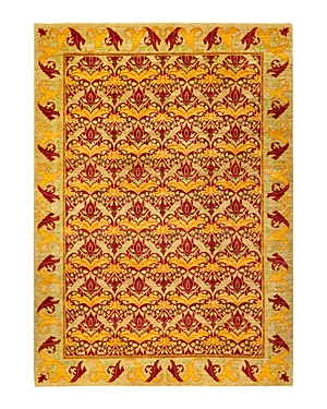 Bloomingdale's Arts & Crafts M1583 Area Rug, 9'x11'10 In Red