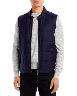 wool quilted vest