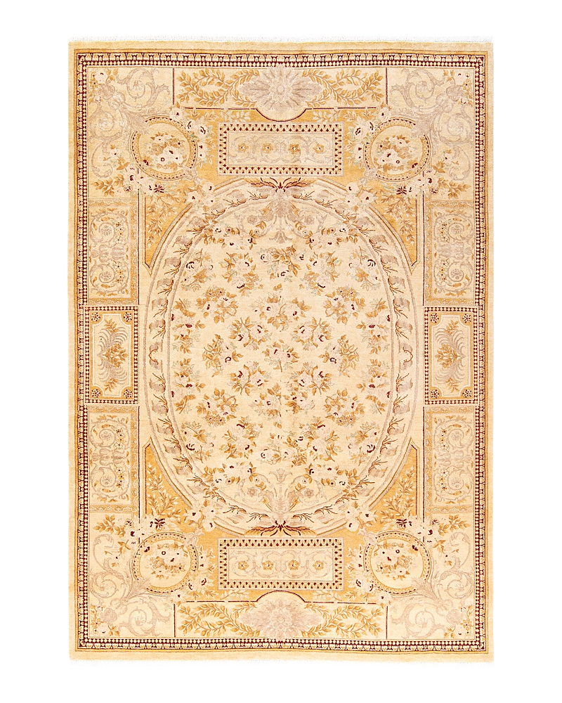 Bloomingdale's Mogul M1251 Area Rug, 6'1 X 8'9 In Ivory