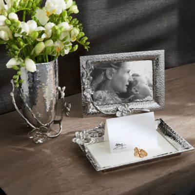 White Orchid Frame, 5 x 7