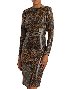 Ralph Lauren - Sequin Animal Print Dress