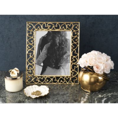 Gold Heart Frame, 8" x 10" 