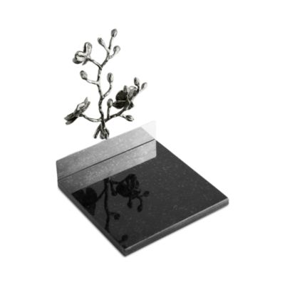 Black Orchid Collection Dinner Napkin Holder
