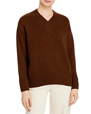 Barbour Katherine V Neck Wool Sweater