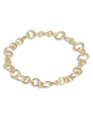 MARCO BICEGO 18K YELLOW GOLD JAIPUR LINK CHAIN STATEMENT NECKLACE, 17.75