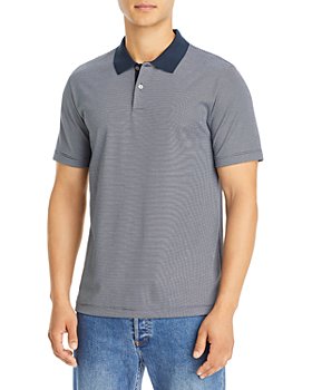 Theory - Striped Regular Fit Polo Shirt
