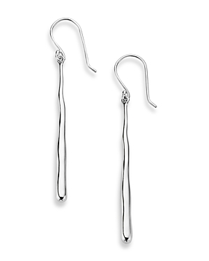 Ippolita Sterling Silver Classico Squiggle Linear Drop Earrings