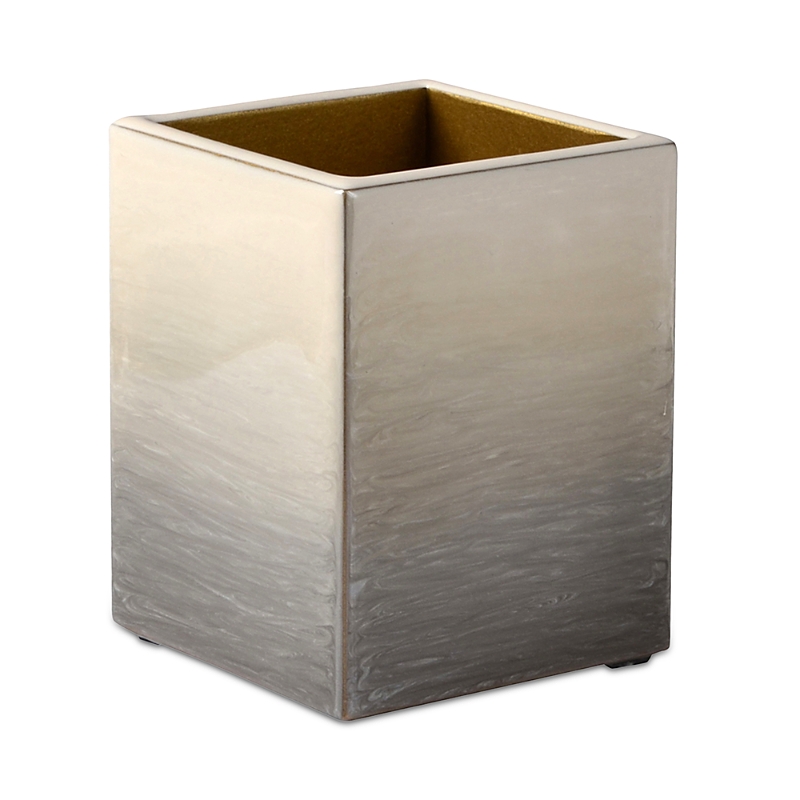 Mike And Ally Ombre Brush Cup In Natural/gold