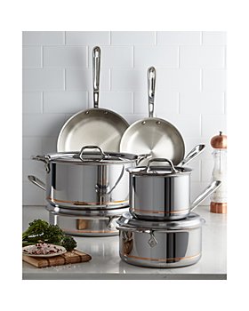 All-Clad D3 Stainless 3-Ply Bonded Cookware Set, Nonstick 2-Piece Fry Pan  Promo Set, 8 & 10