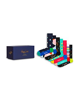 Happy Socks - 7 Days Cotton Blend Socks Gift Box, Pack of 7