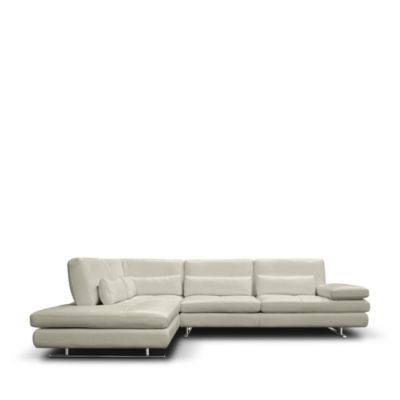 Serena 2-Piece Leather Sectional