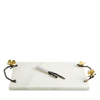 Michael Aram - Butterfly Ginkgo Cheese Board with Knife