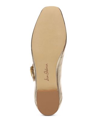 Women's Michaela Square Toe Buckled Mary Jane Flats