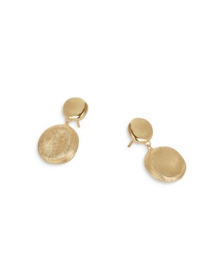 Marco Bicego - 18K Yellow Gold Jaipur Disc Drop Earrings