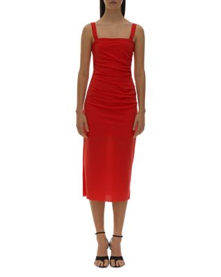 Helmut Lang Twist Midi Dress | Bloomingdale's