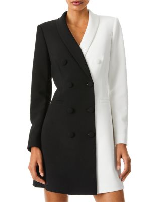 alice and olivia tuxedo dress