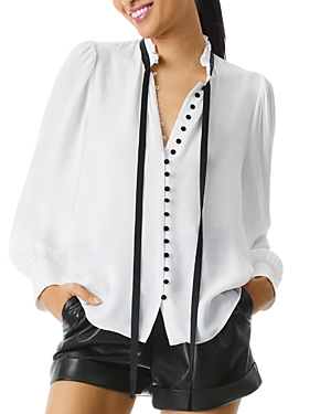 ALICE AND OLIVIA ALICE AND OLIVIA ZINA BUTTON DOWN SHIRT