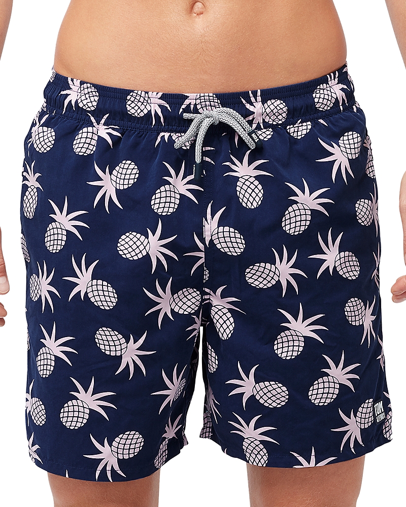 TOM & TEDDY PINEAPPLE SWIM TRUNKS