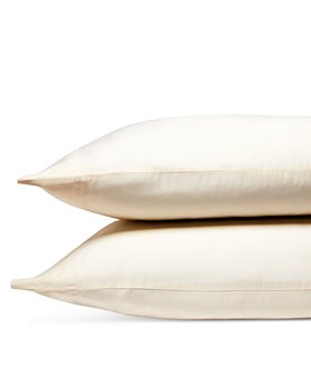 Details about   NEW Pratesi King Size Jacquard Standard Three Tube Pillowcases Pillows Ivory Cream show original title 