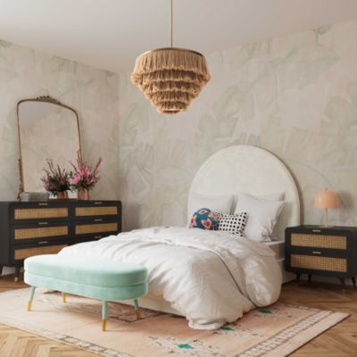 Christine Nightstand in Black