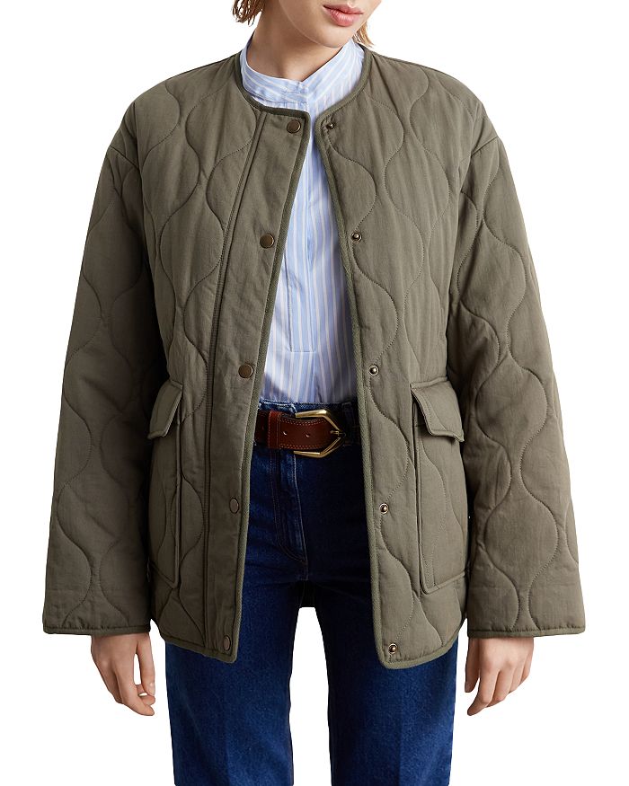 Gerard Darel Sandie Quilted Coat Bloomingdale s