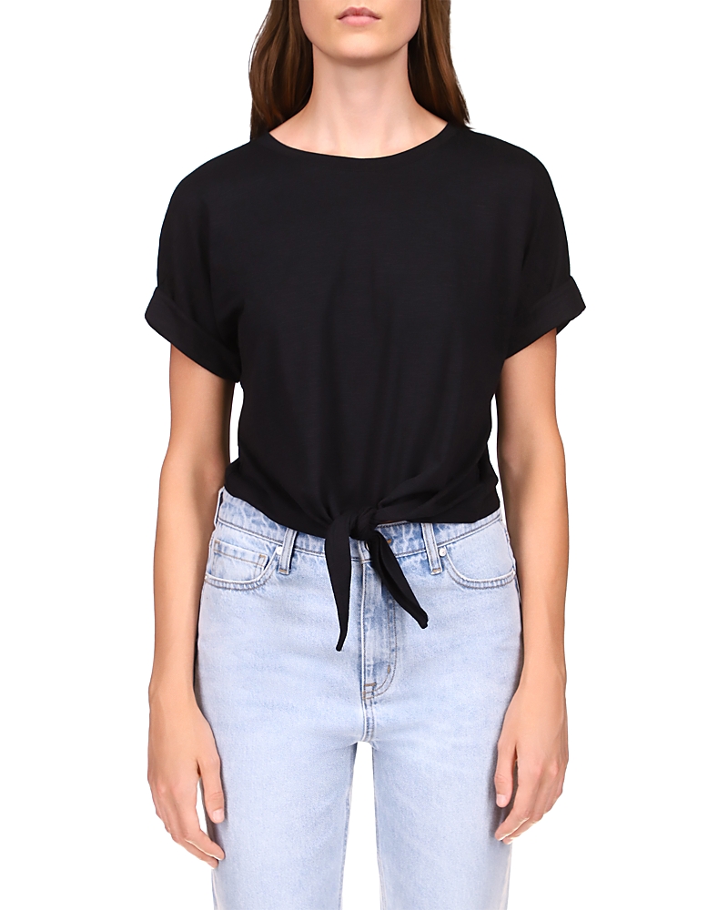 Sanctuary Perfect Knot T-shirt In Black