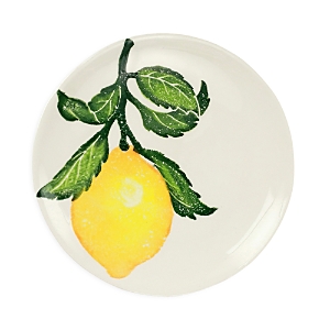 Shop Vietri Limoni Salad Plate In Yellow