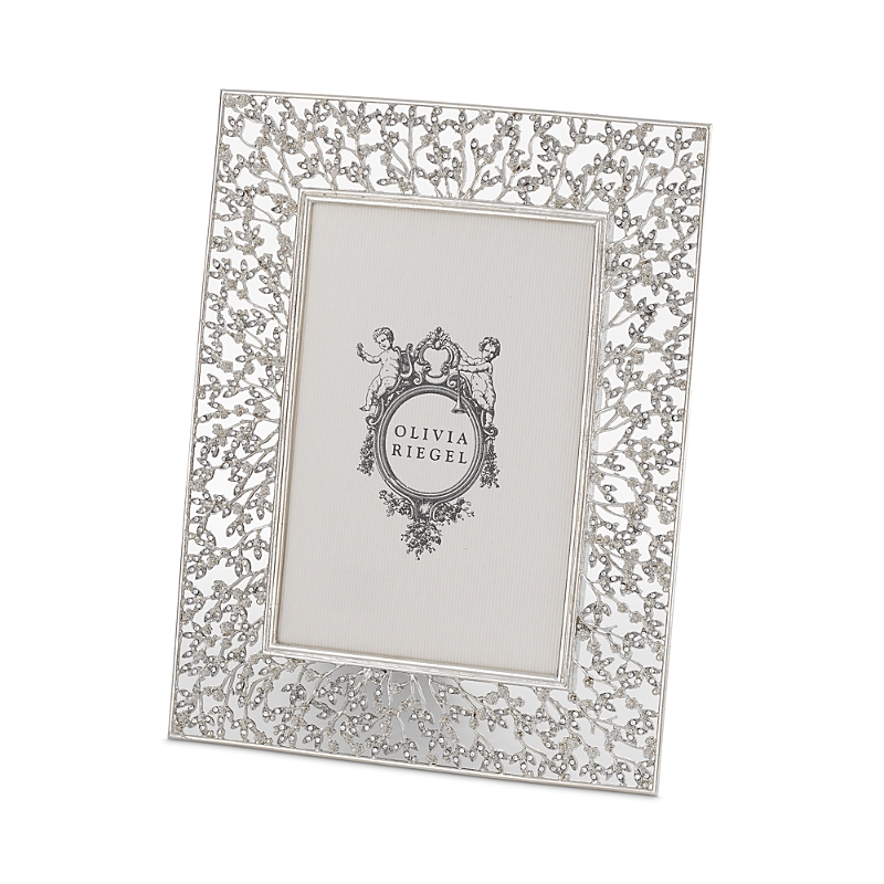 Olivia Riegel Silver Isadora Frame, 4 X 6 In Silver