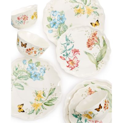 Butterfly Meadow Melamine Bowls, Set of 4