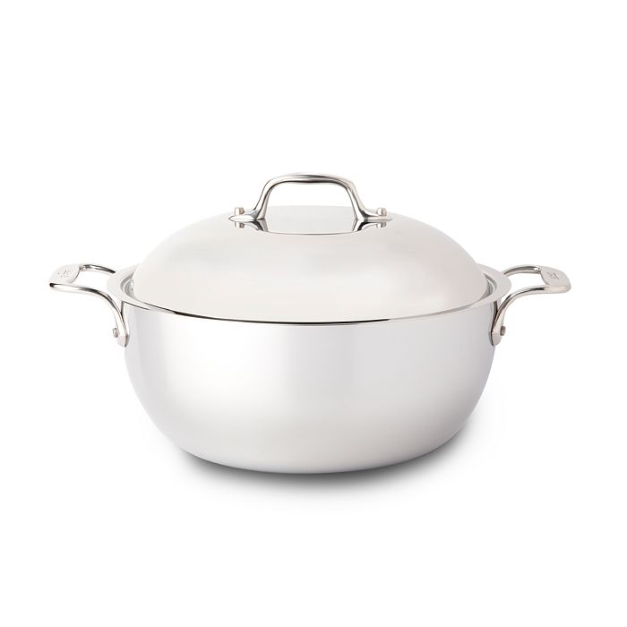 All-Clad All Clad Stainless Steel 5.5 Quart Dutch Oven with Lid