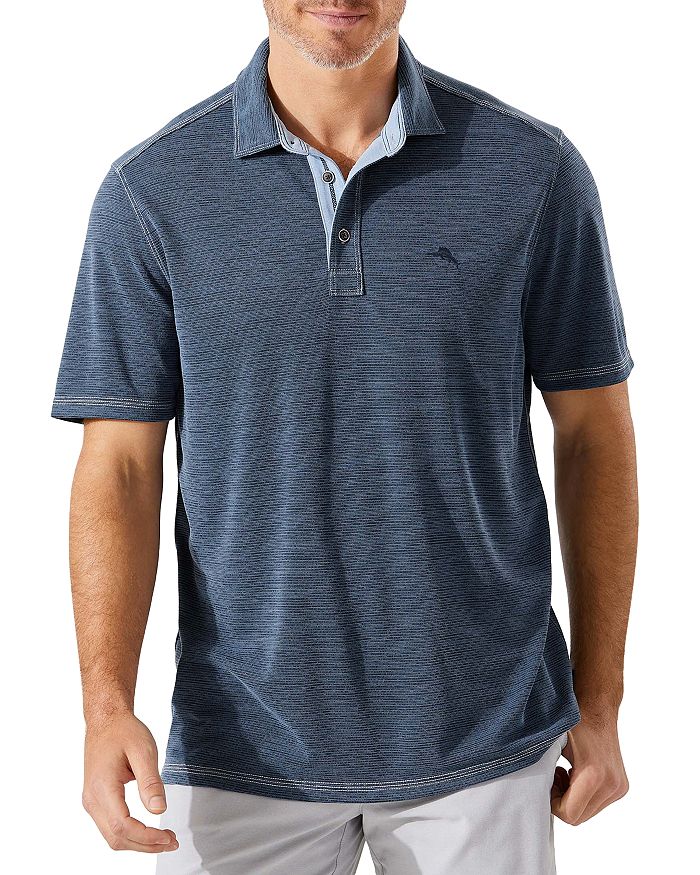 Tommy Bahama Men's Paradiso Cove Polo - Caspian Sea - Size L