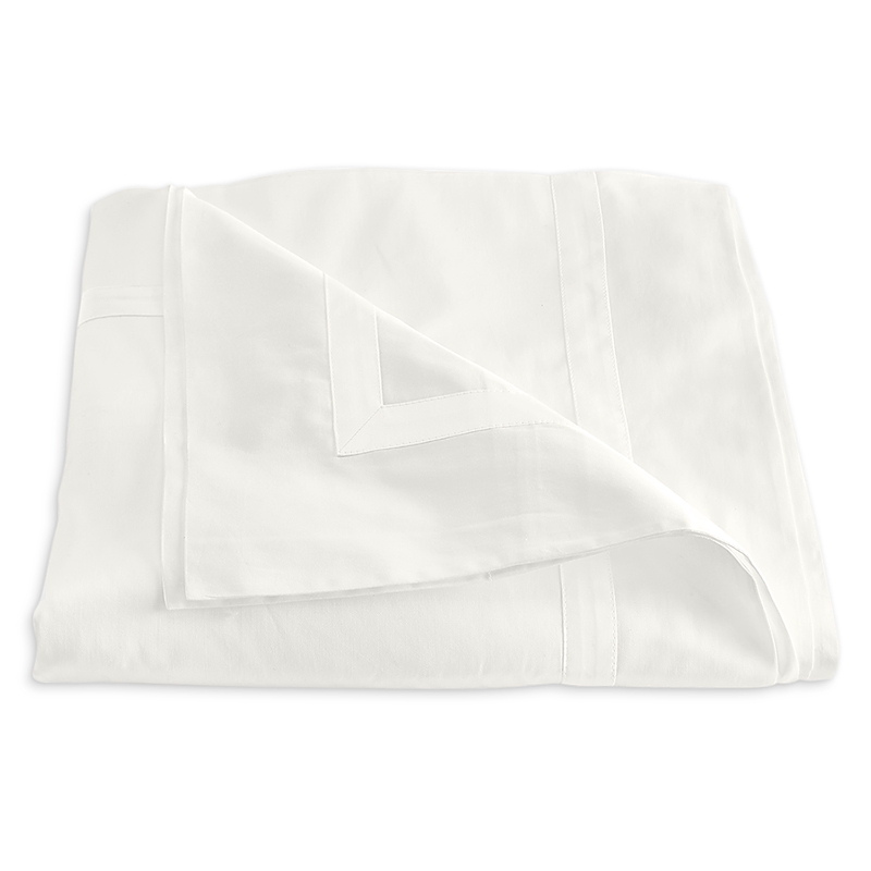 Matouk Nocturne Sateen Duvet Cover, King In Bone