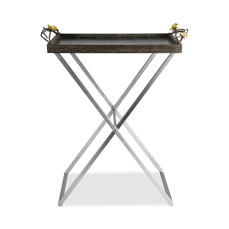 Michael Aram Butterfly Ginkgo Butler Tray Stand