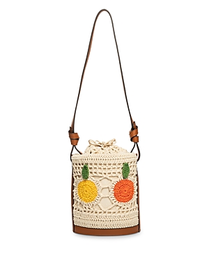 Staud Anita Crochet Fruit Bucket Bag