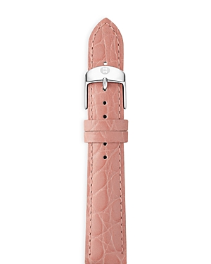 MICHELE LEATHER WATCH STRAP, 16MM