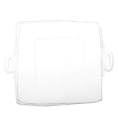 Lastra Square Handled Platter