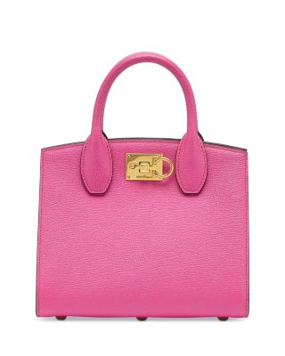 【SALVATORE FERRAGAMO】 The Studio Box Handbag Ferragamo Studio box bag (M) - Women | Ferragamo