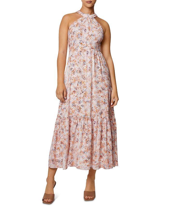 Laundry by Shelli Segal Printed Halter Maxi Dress Bloomingdale's