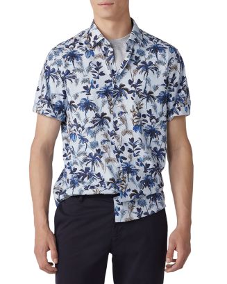 Rodd & Gunn Ermedale Cotton Floral Print Regular Fit Button Down Shirt ...