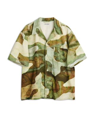 OUR LEGACY Landscape Camo Print Camp 