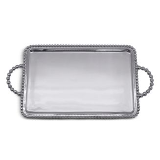 Bloomingdale's | Mariposa Beaded Medium Serving Tray