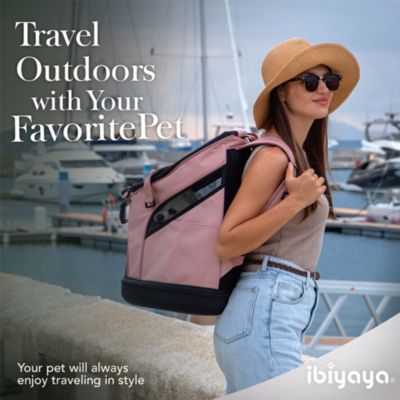 Ultralight Pro Pet Backpack Carrier, Airline-Approved Backpack for Biking and Hiking, Front-Facing Cat-Dog Travel Bag Combo