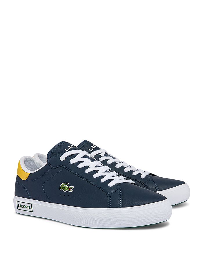 Lacoste Men's Powercourt Leather Accent Sneakers | Bloomingdale's