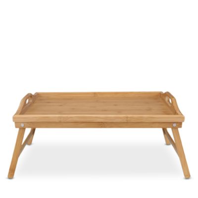 Folding Bamboo Breakfast Tray
